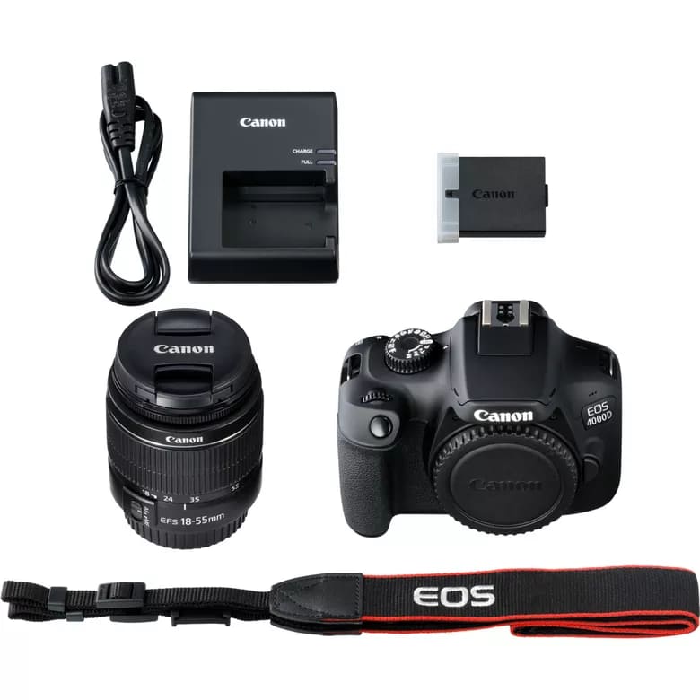 دوربین عکاسی کانن Canon EOS 4000D kit EF-S 18-55 IS II